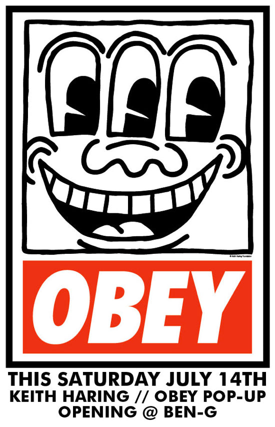 KEITH HARING X OBEY AMS 1ST DROP