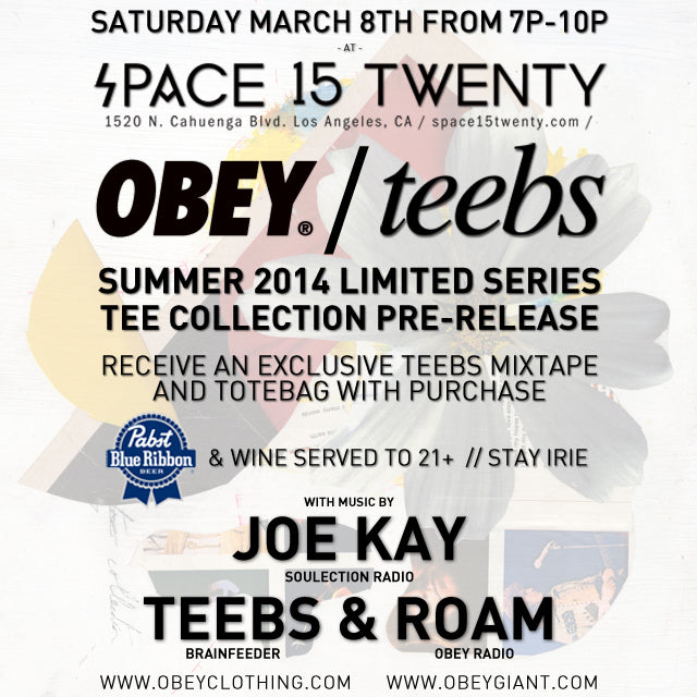 TEEBS X OBEY PARTY