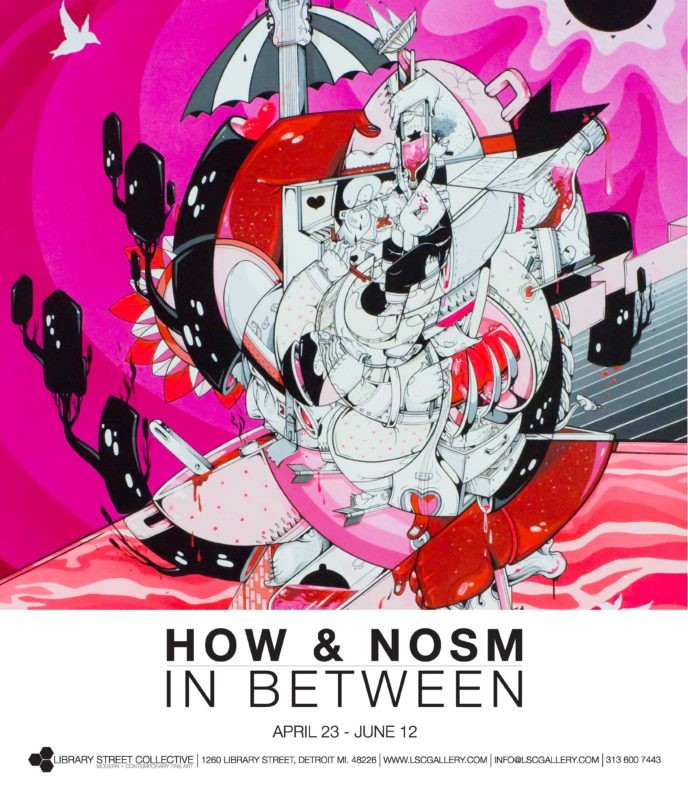 HOW & NOSM’S LATEST DETROIT MURAL