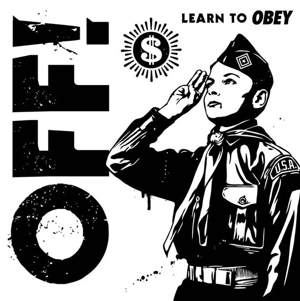 Shepard Fairey x OFF!  limited for Record Store Day