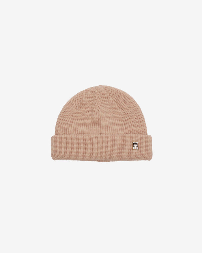 obey micro beanie silver grey