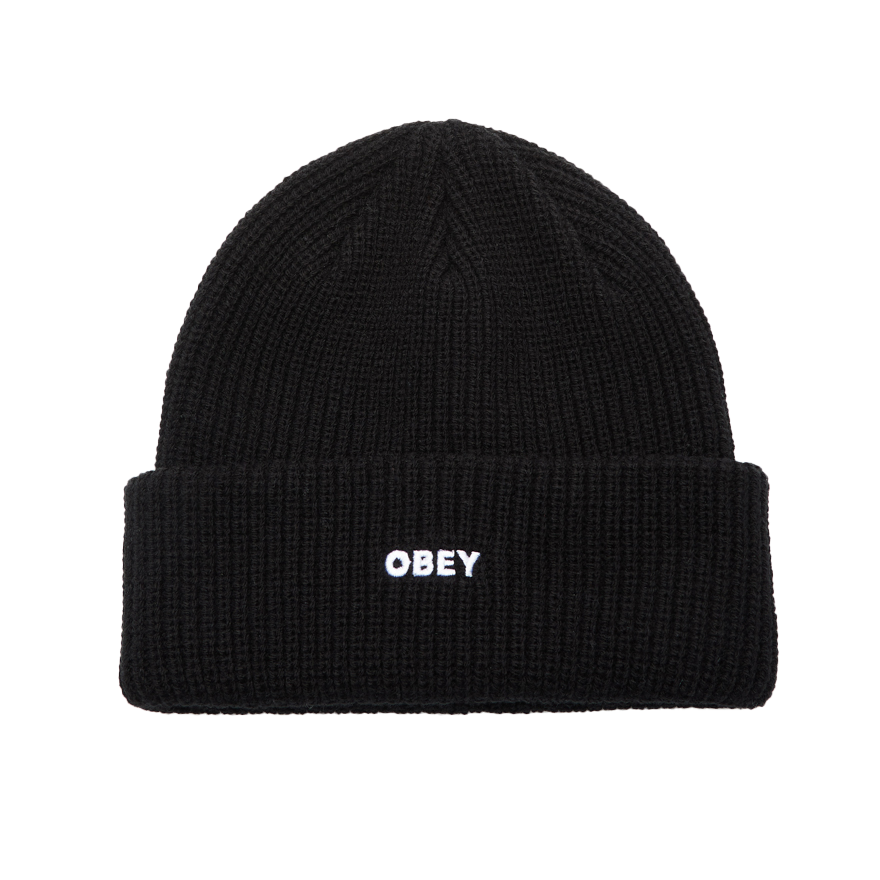 Black obey beanie sales