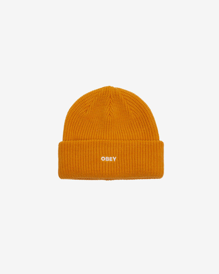 OBEY FUTURE BEANIE MUSTARD