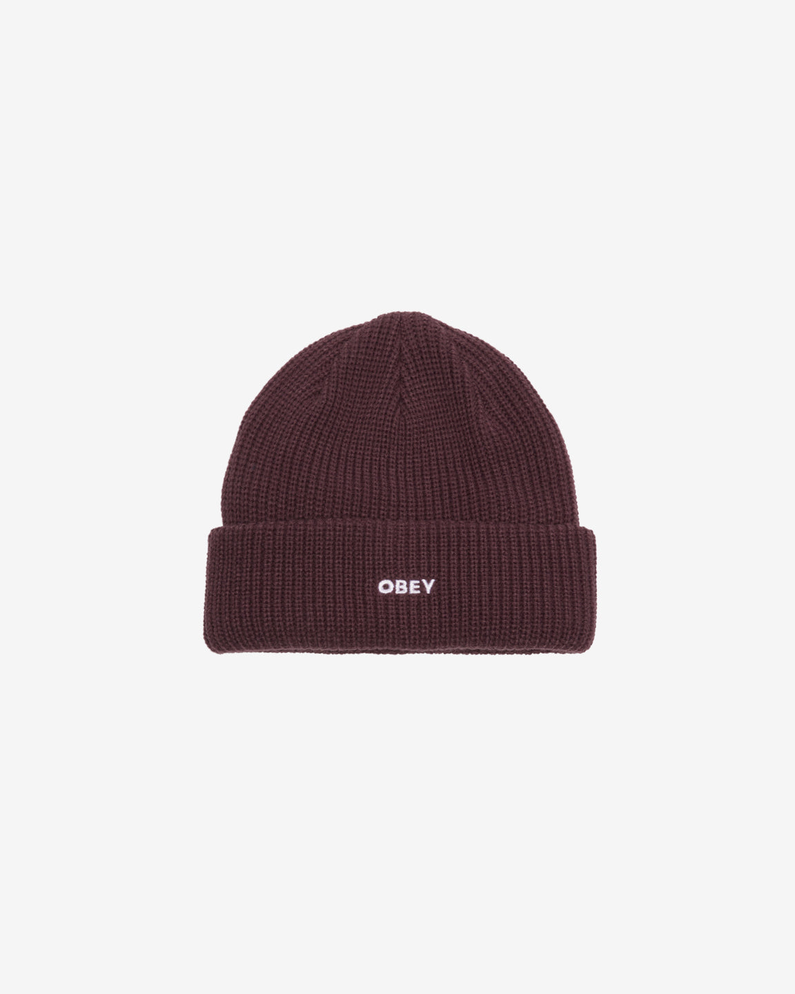 OBEY FUTURE BEANIE PLUM PERFECT (zoomed)