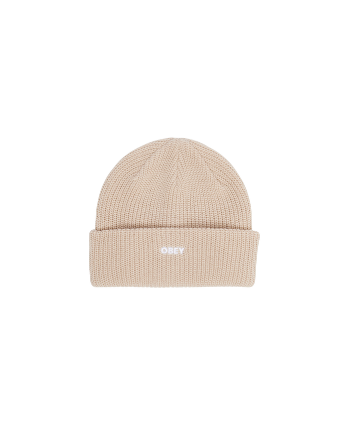 obey future beanie silver grey