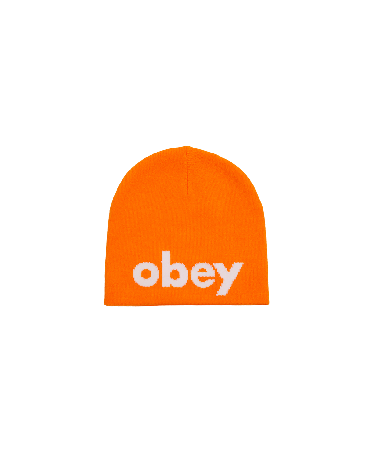 obey lowercase beanie bright marigold