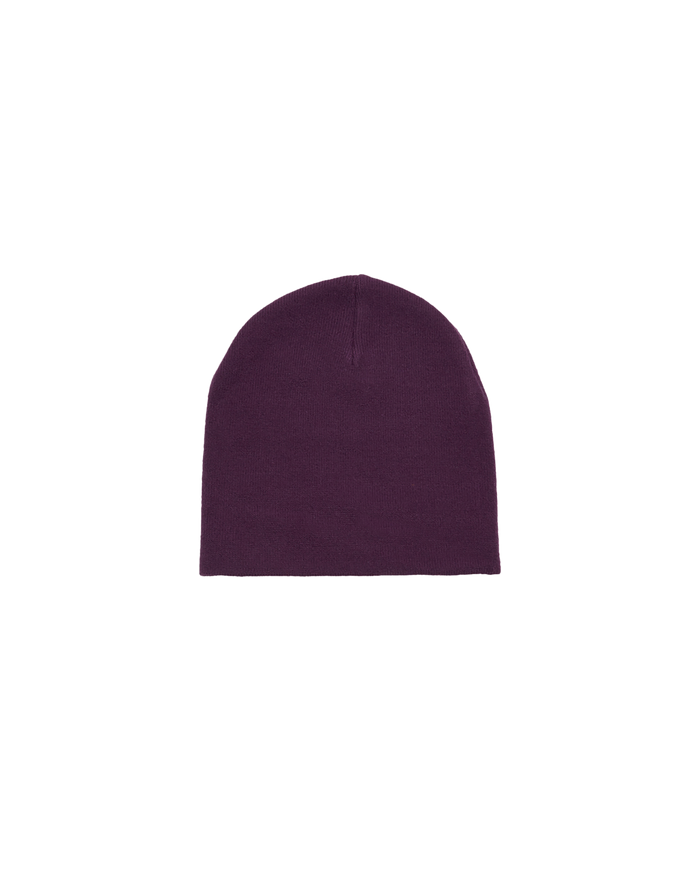 obey lowercase beanie imperial purple