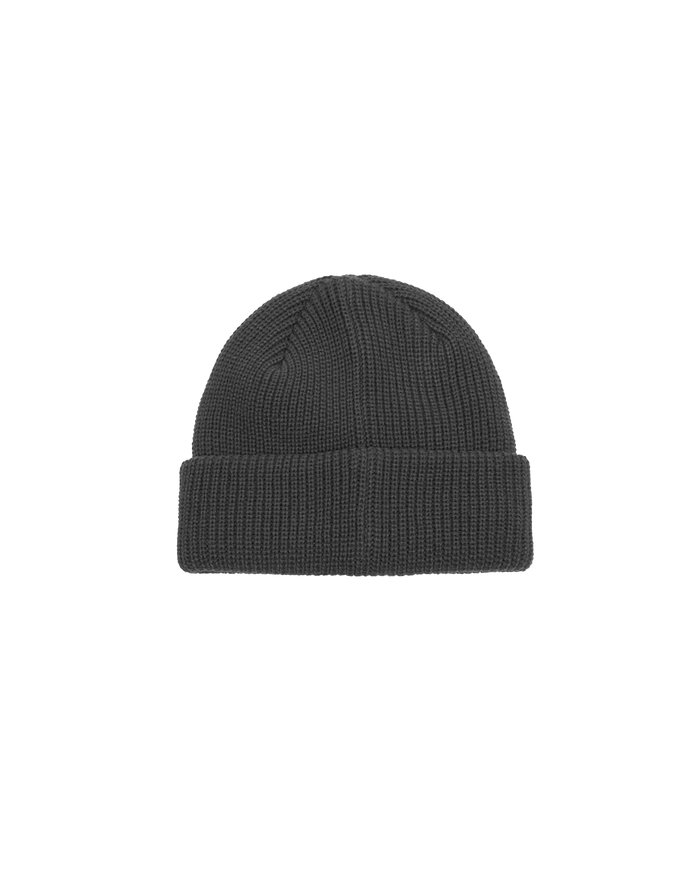 obey mid icon patch cuff beanie black