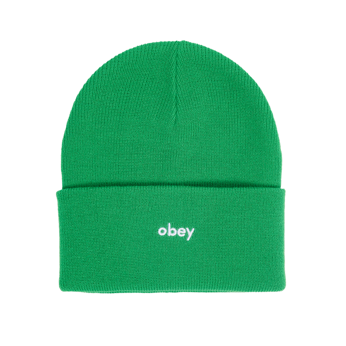 obey karma beanie fern green