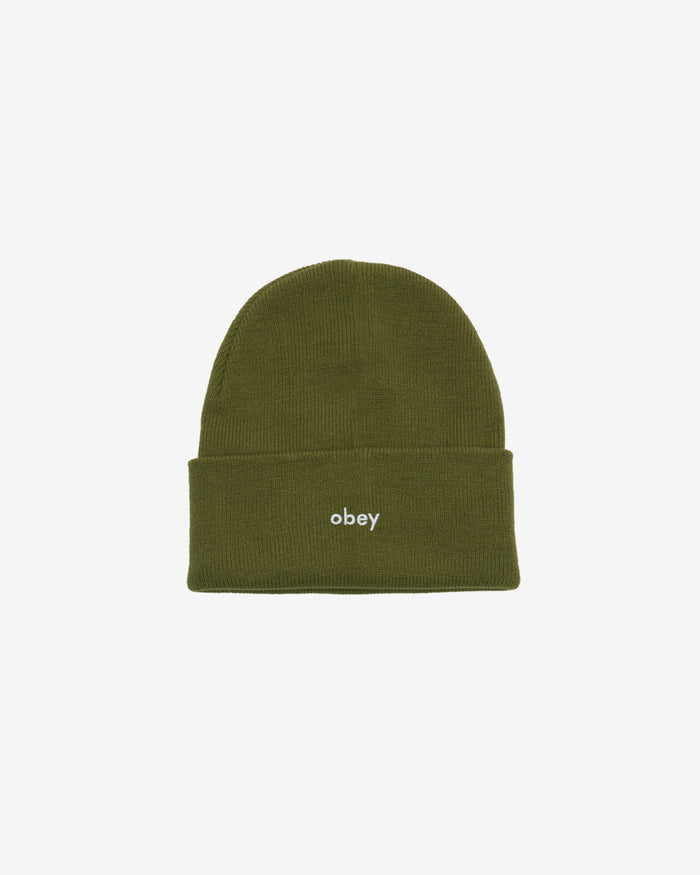 obey karma beanie moss green