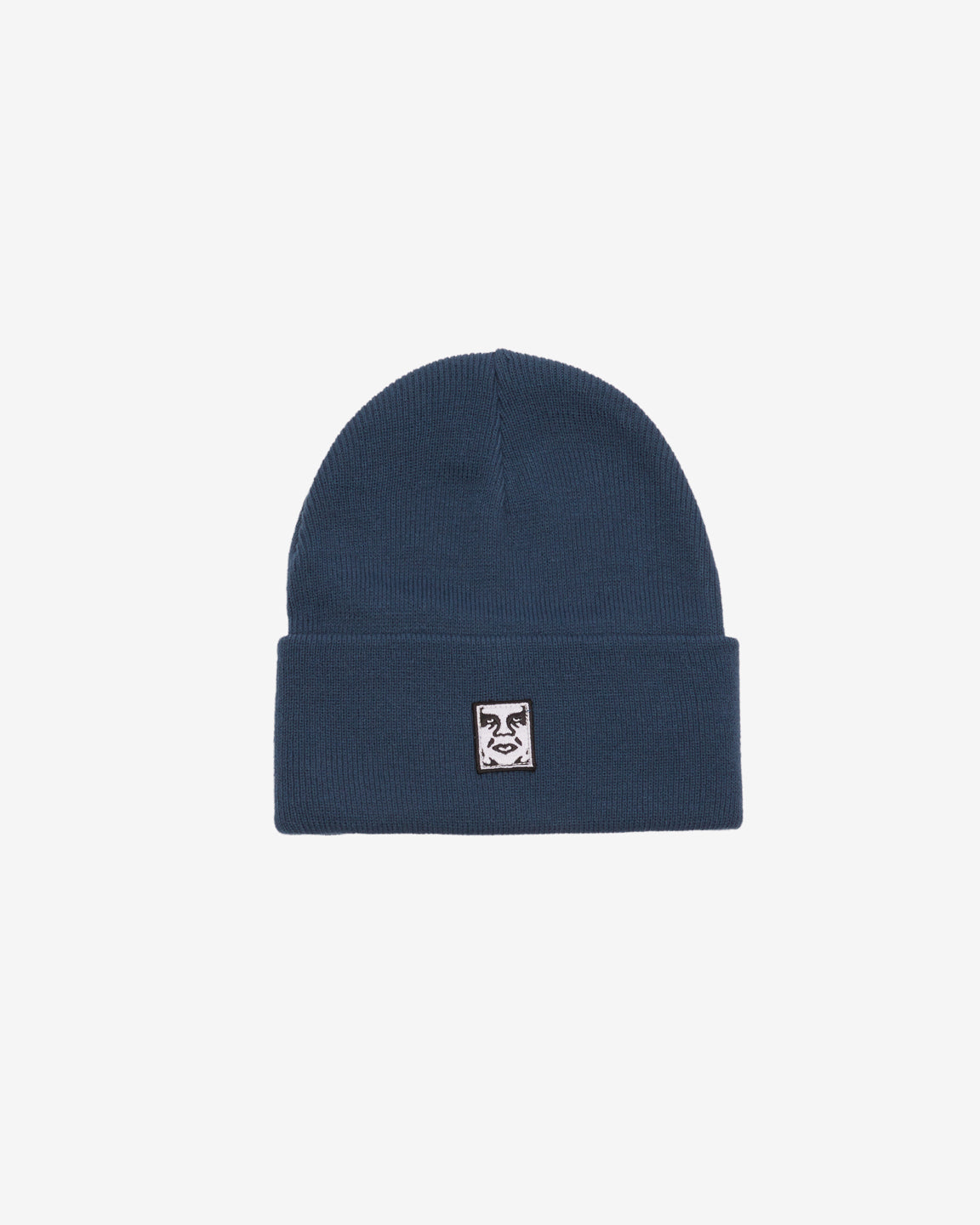 obey icon patch cuff beanie legion blue