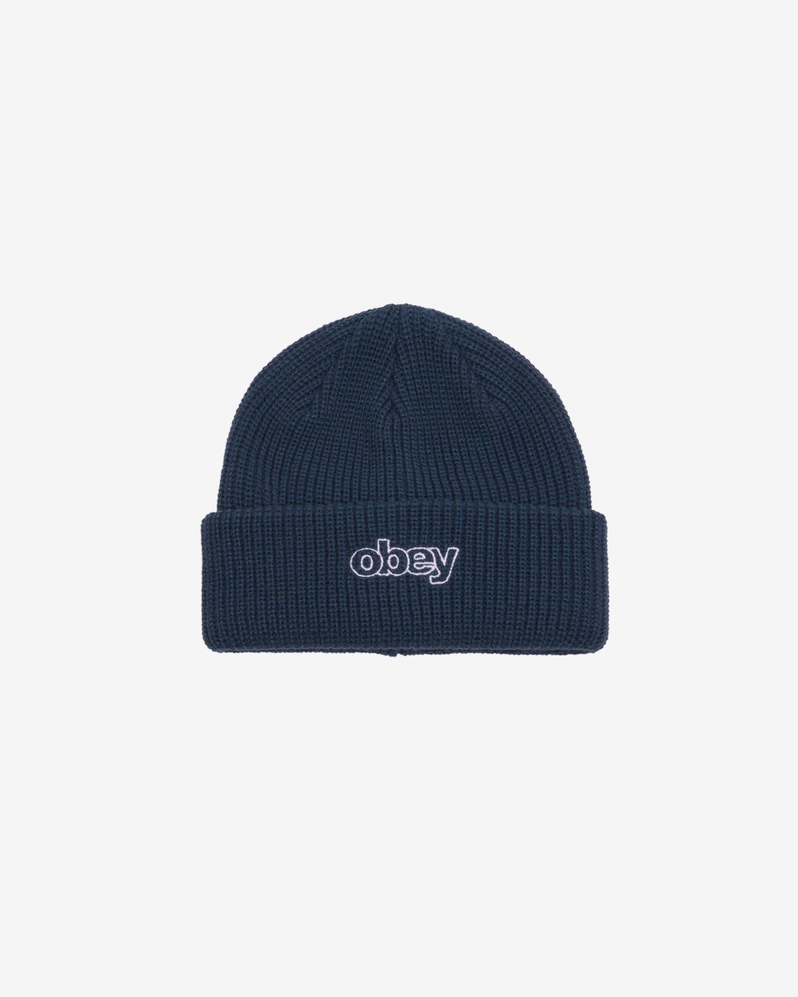 obey throwback beanie legion blue