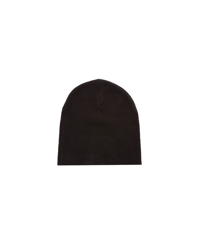 obey label beanie black