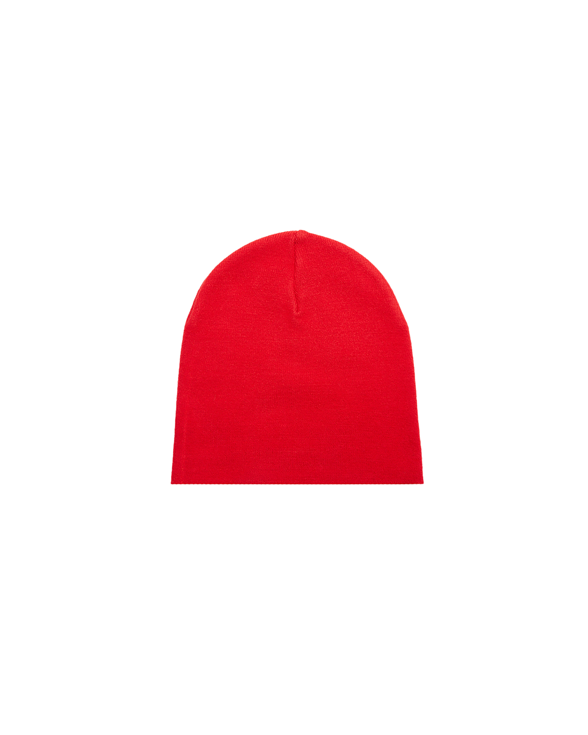 obey label beanie fiery red