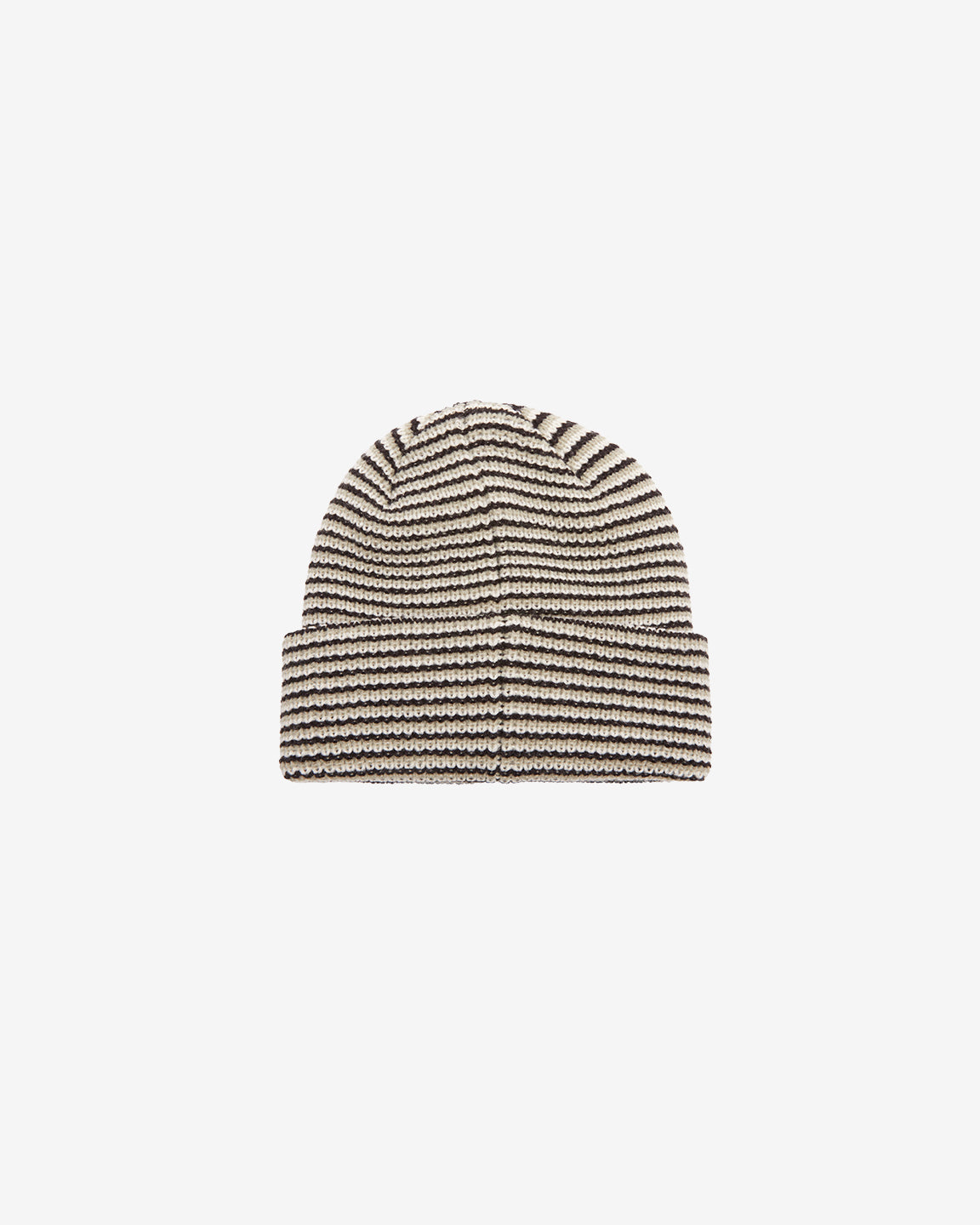 obey parker striped beanie grey multi