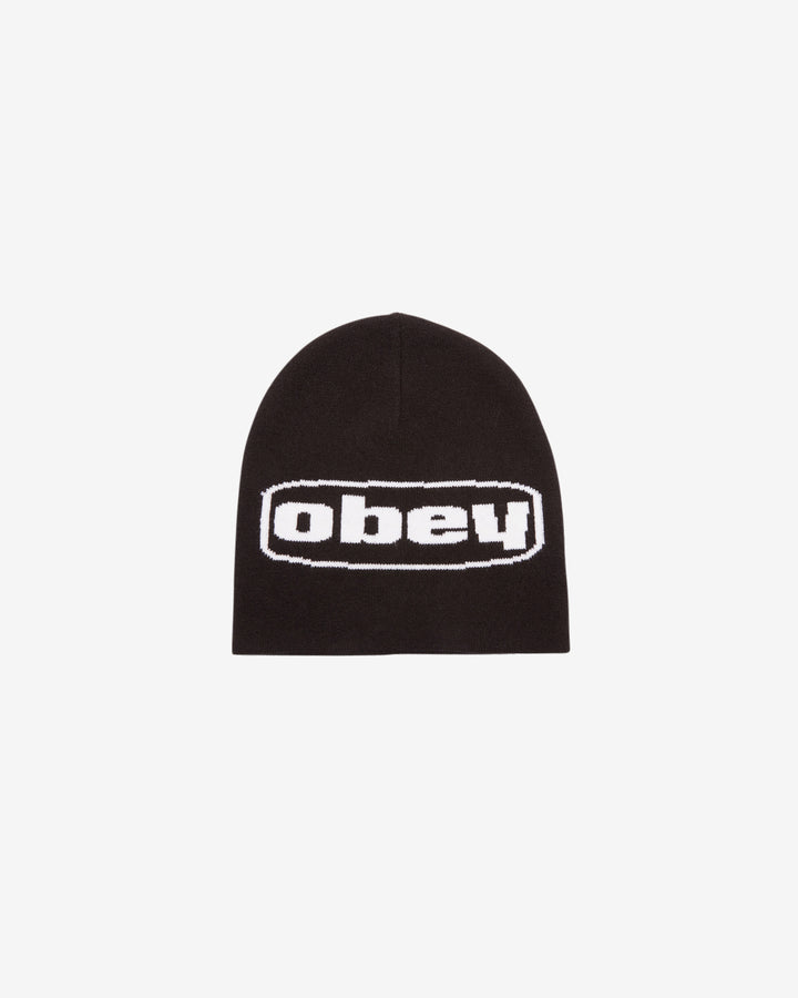 INDIRECT BEANIE BLACK