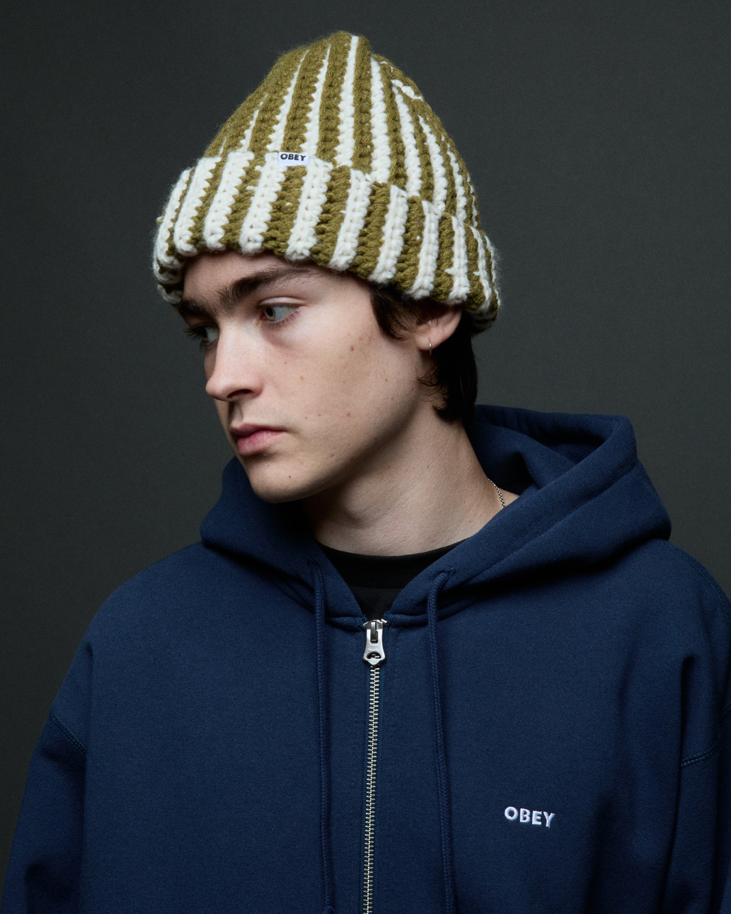 obey-scout-chunky-beanie-moss-green-multi (zoomed)