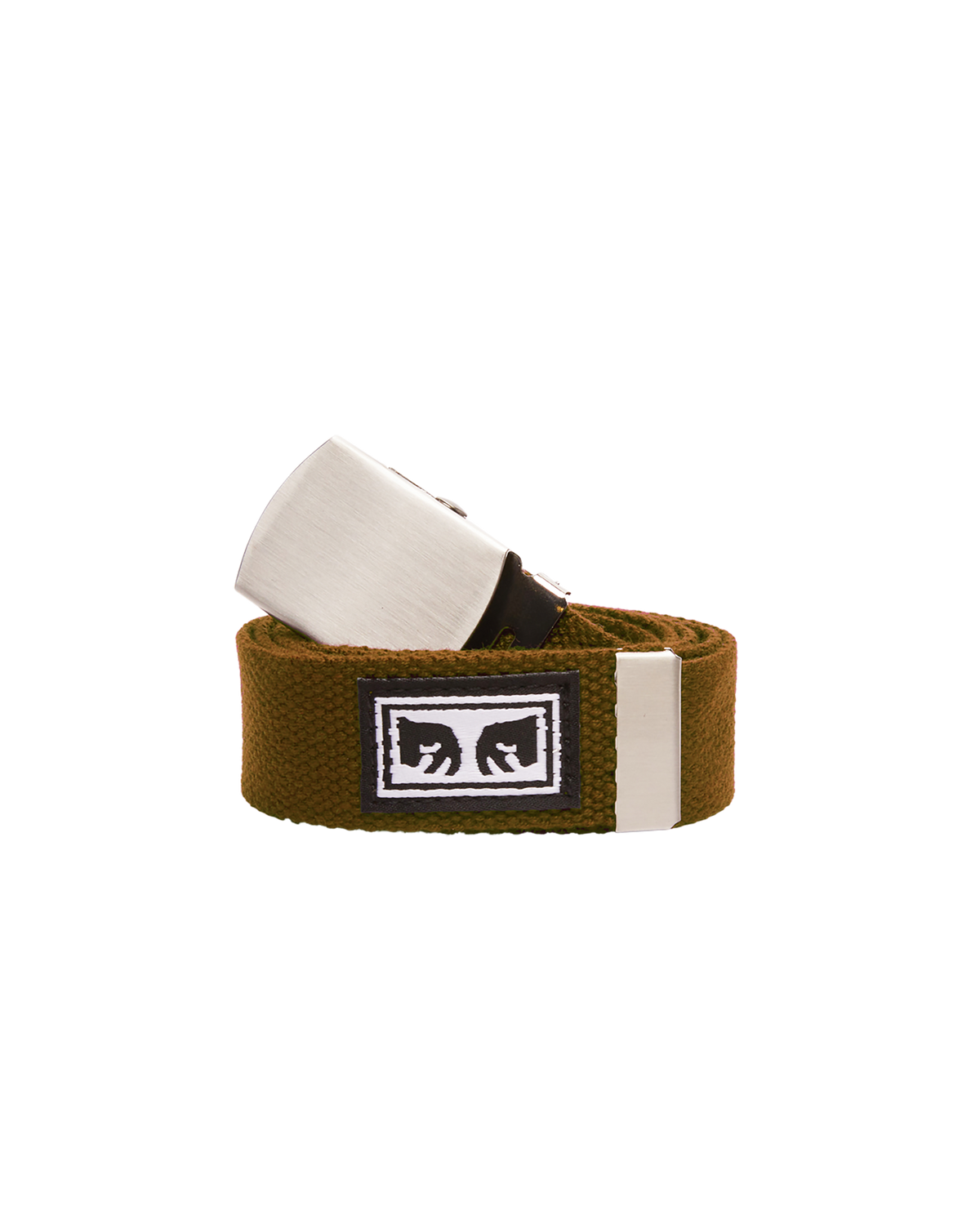 obey big boy web belt brown sugar