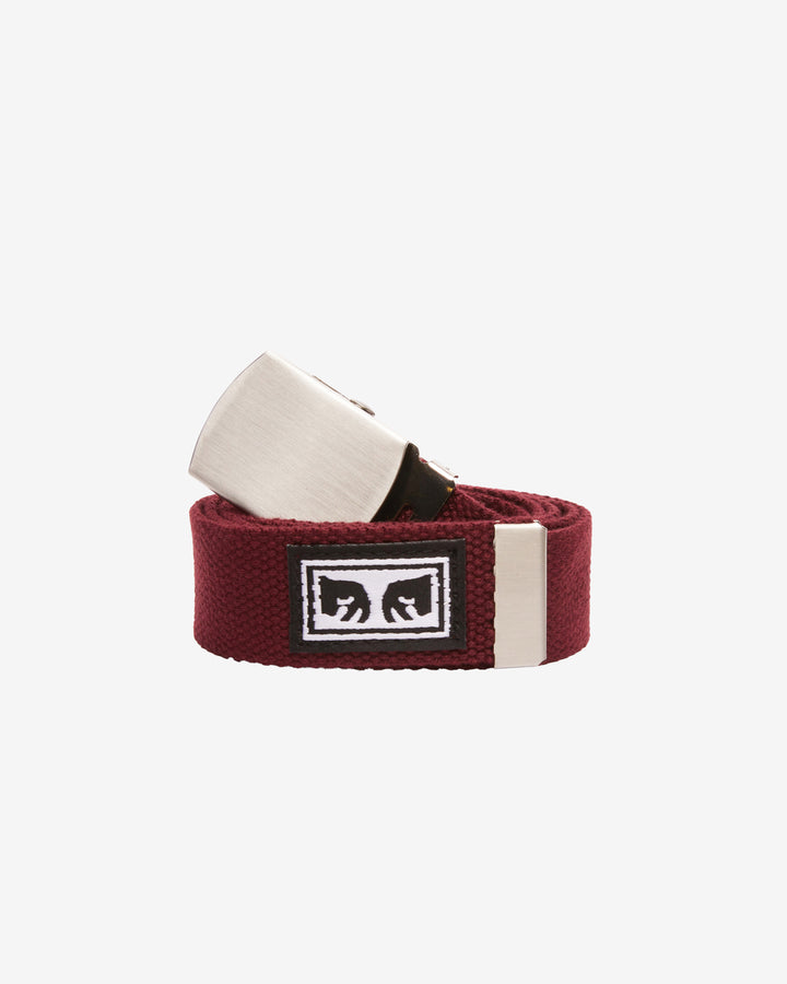 BIG BOY WEB BELT BURGUNDY