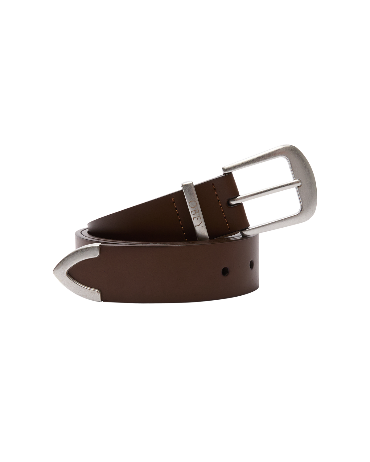 OBEY LEATHER BELT