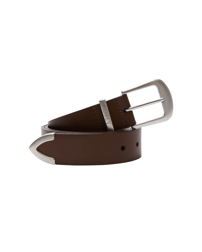 OBEY LEATHER BELT
