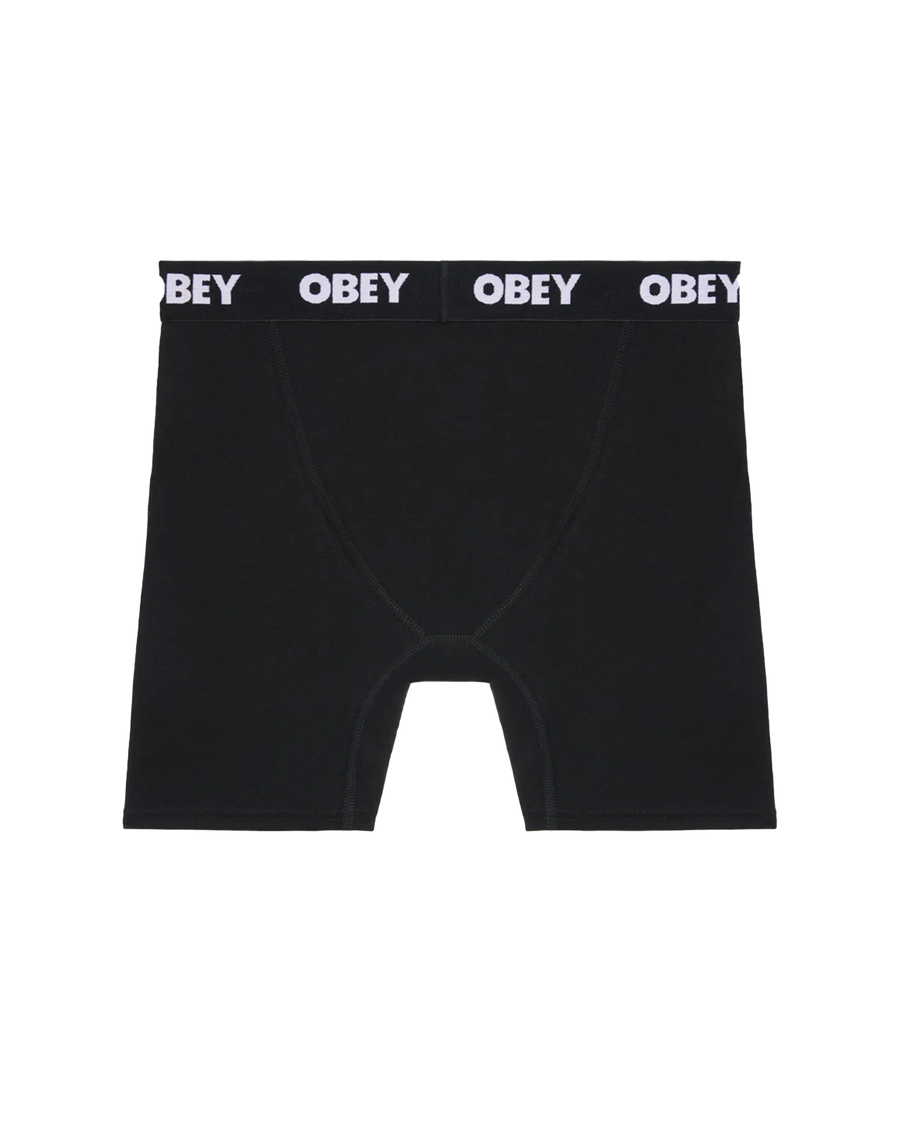 obey est works 2 pack boxers black