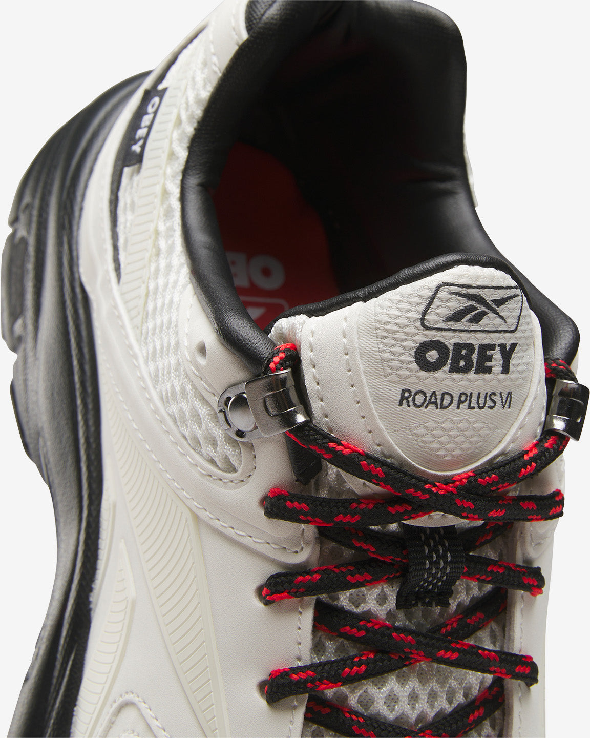 REEBOK x OBEY PREMIER ROAD PLUS VI CHALK / BLACK / RED