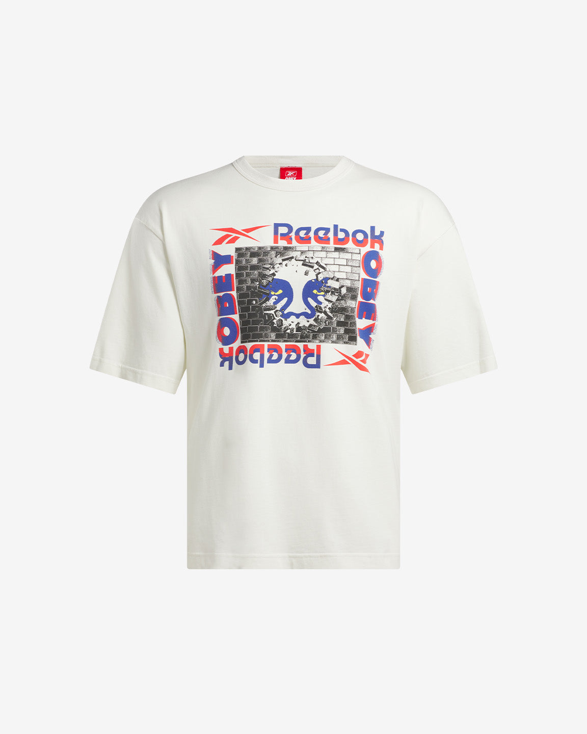 REEBOK x OBEY T-SHIRT CHALK