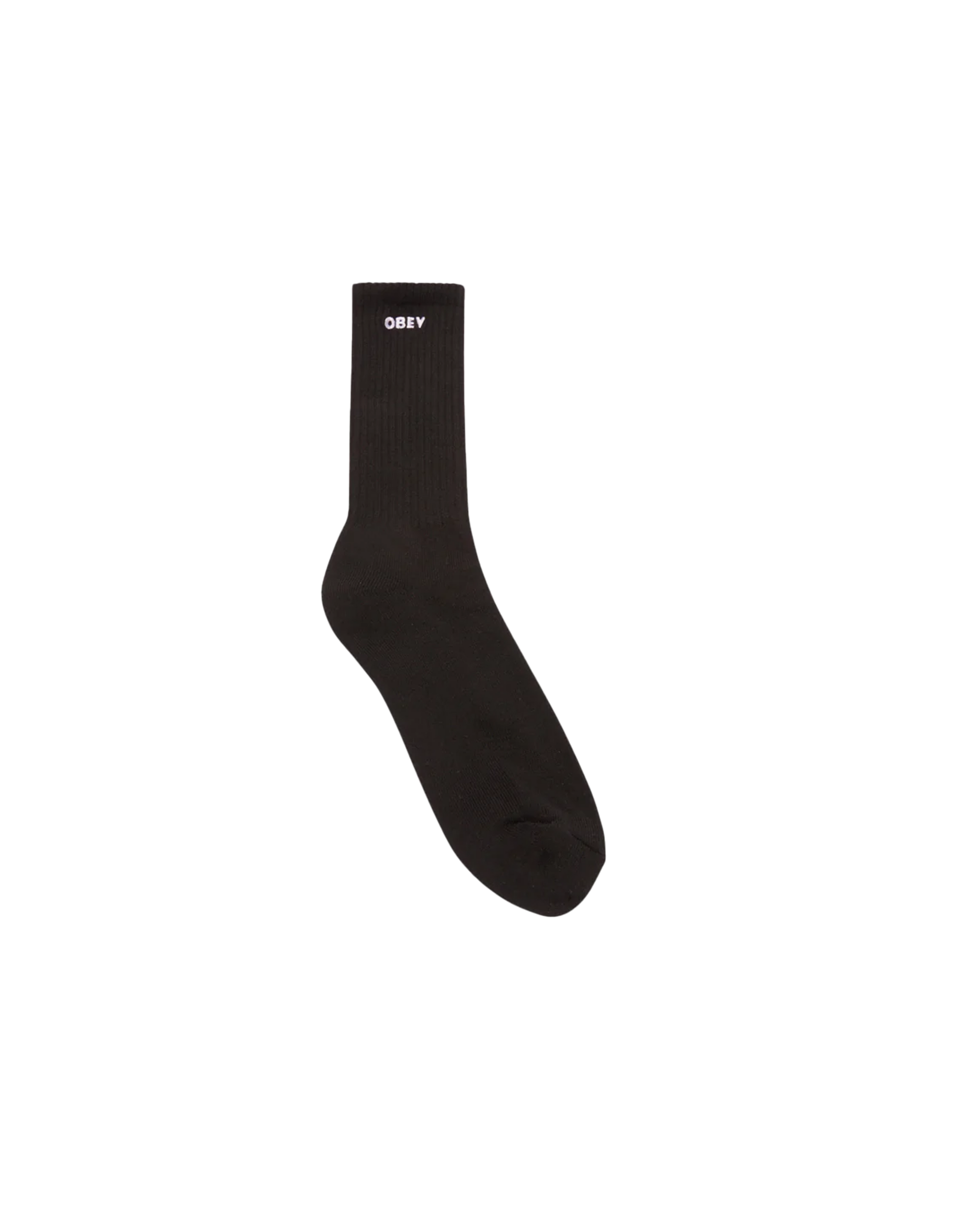 obey bold socks black