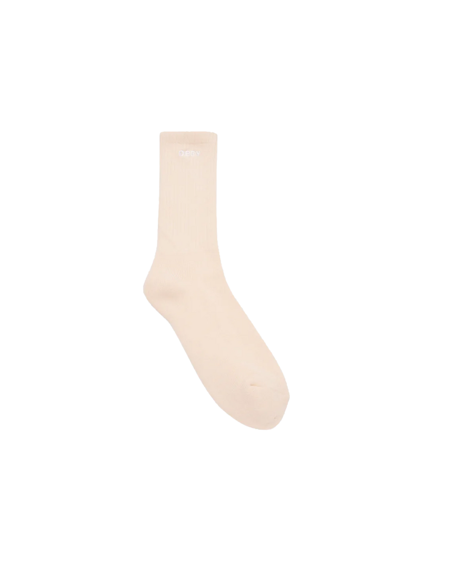 obey bold socks unbleached