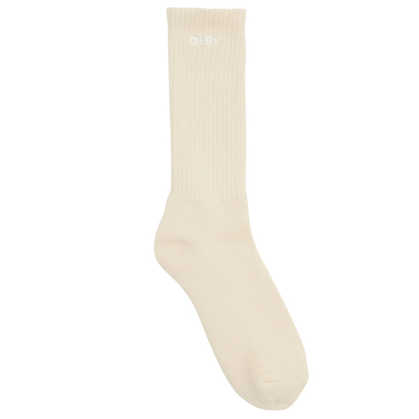 OBEY BOLD SOCKS UNBLEACHED