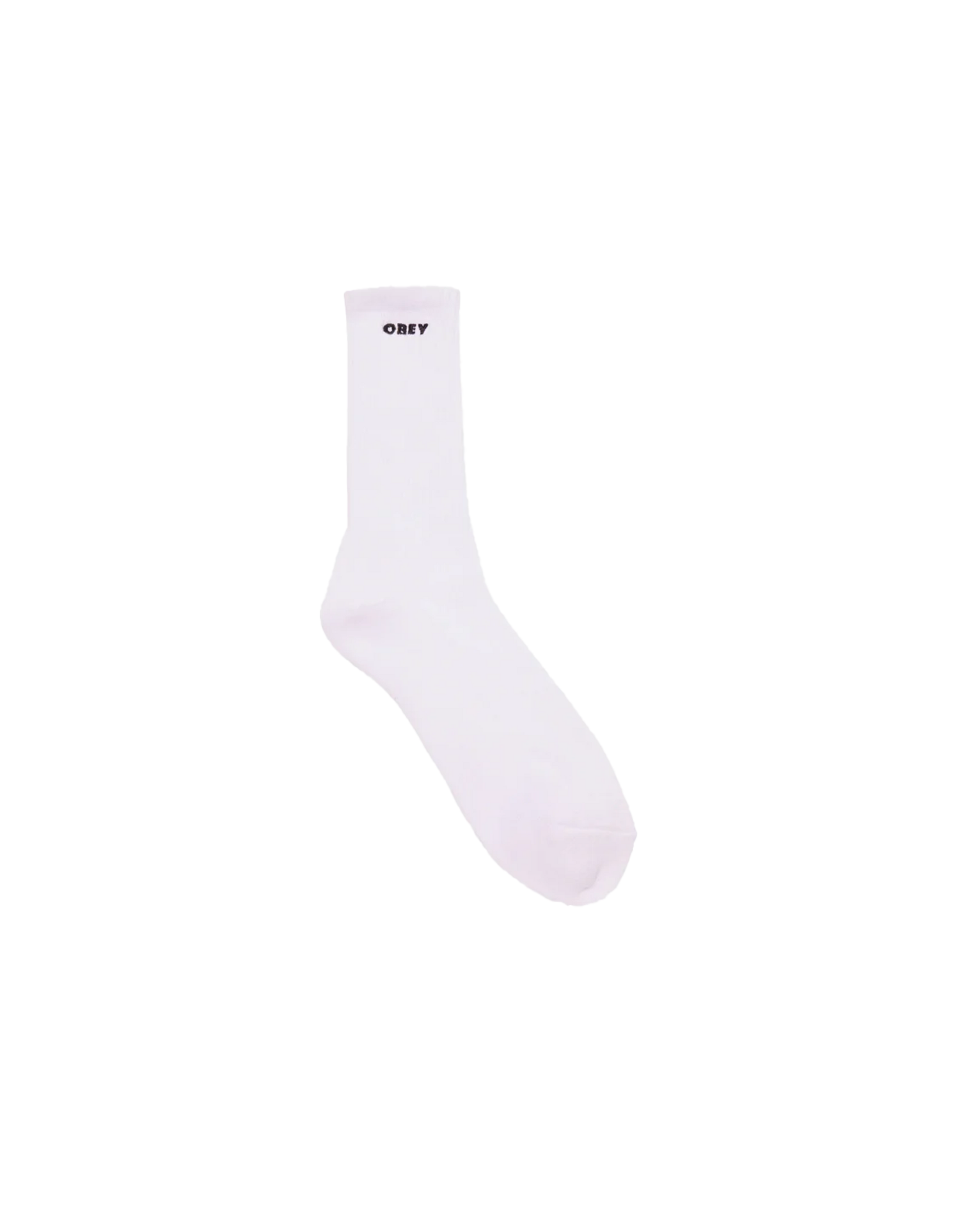 obey bold socks white