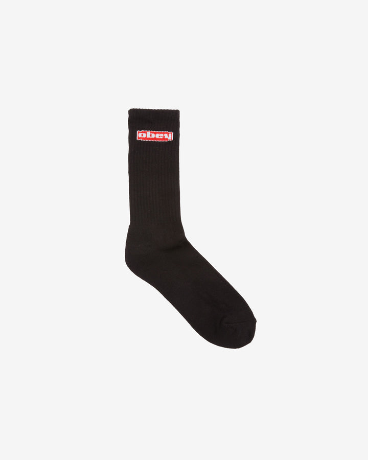 OVAL SOCKS BLACK