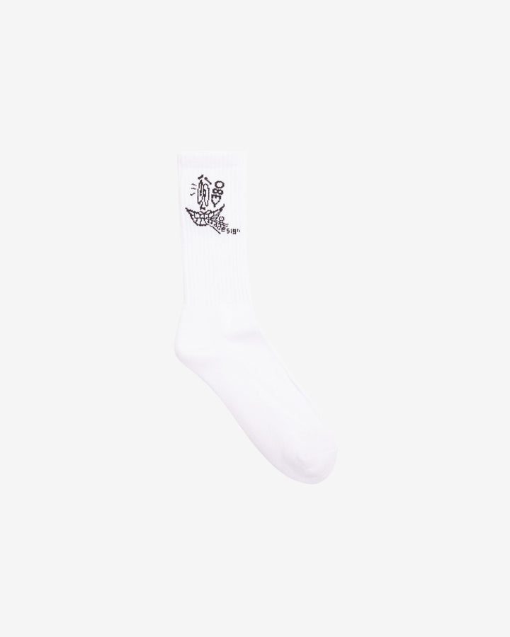 DDDESIGN SOCKS WHITE