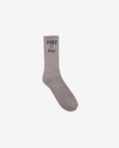 OBEY HAS A POSSE SOCKS