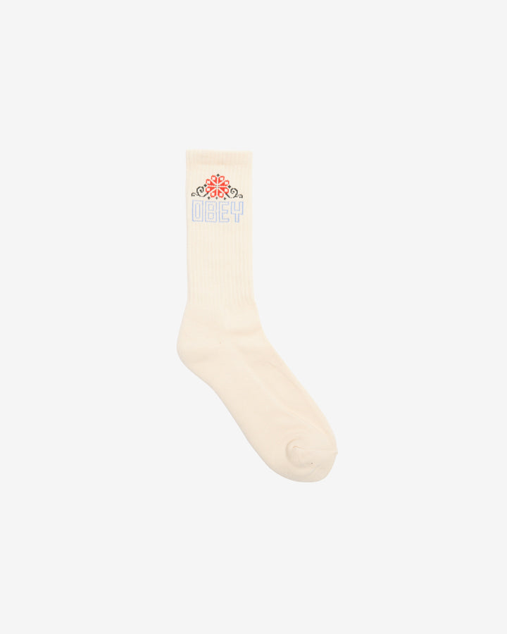 CORSAGE SOCKS UNBLEACHED