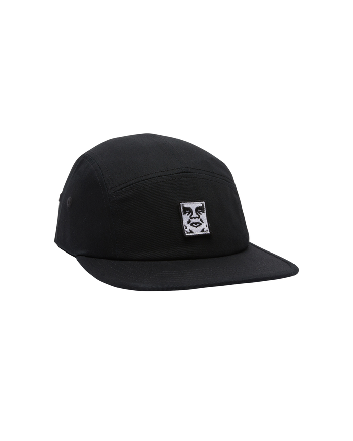 obey icon patch twill camp hat black