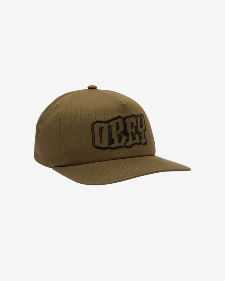 OG 5 PANEL SNAPBACK OLIVE