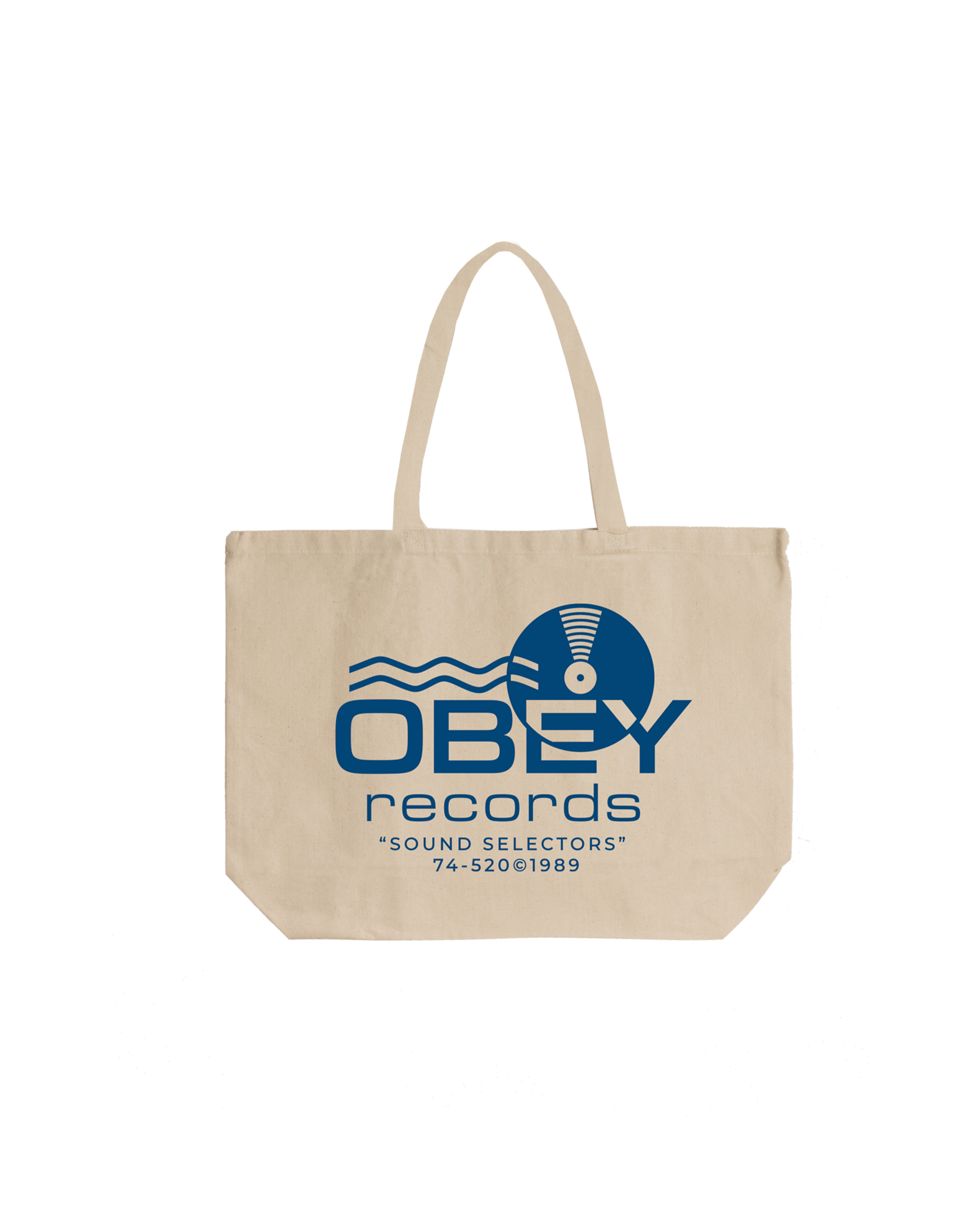 obey records sound waves tote natural