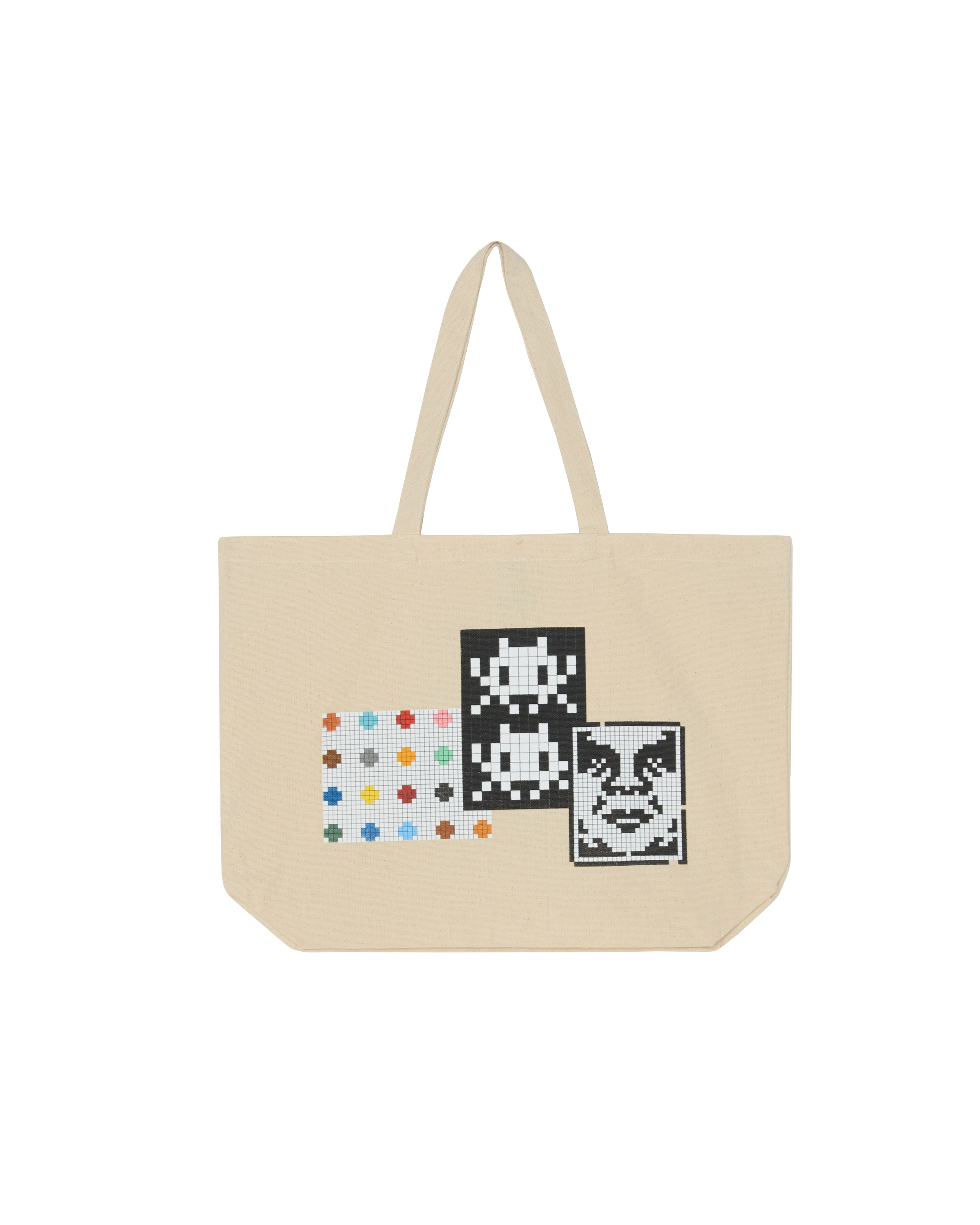 TRIPLE TROUBLE TOTE BAG (zoomed)