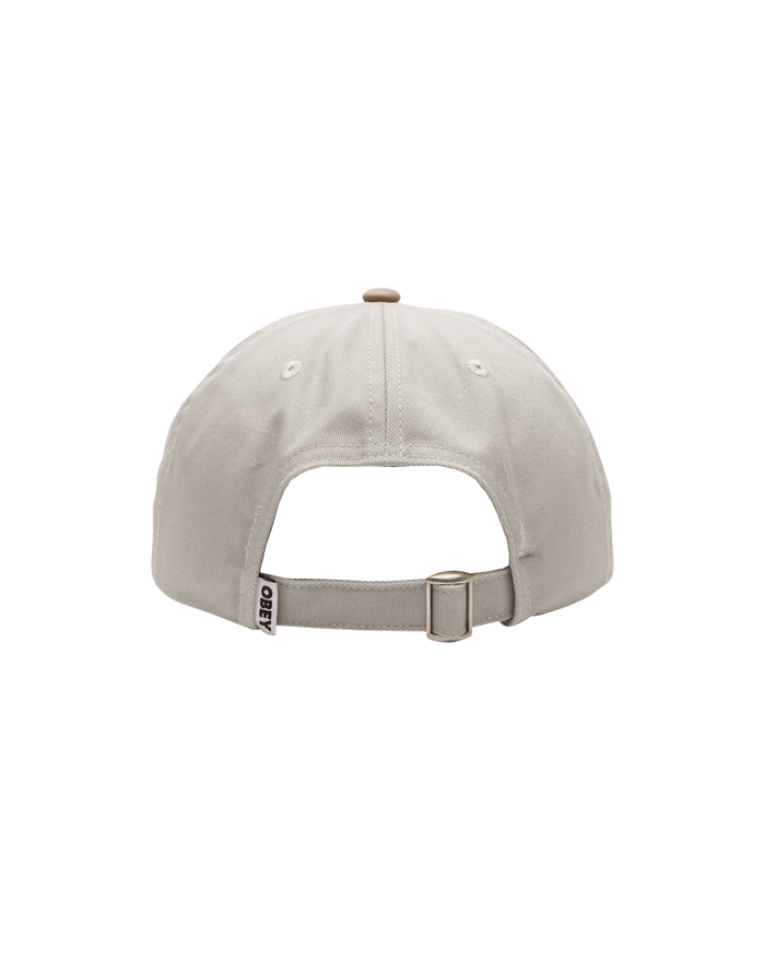 obey bold twill hat unbleached