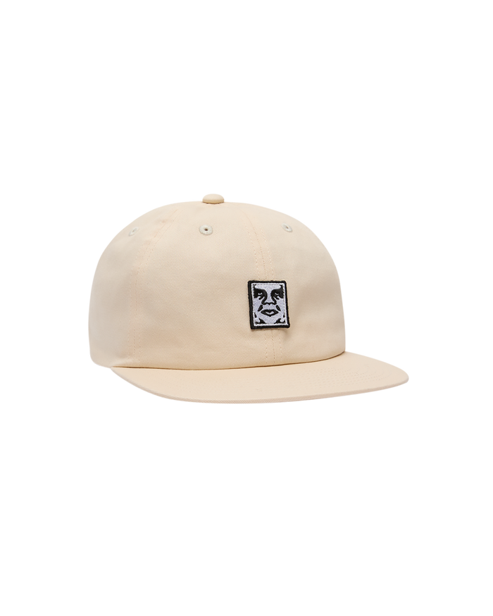 obey icon patch hat unbleached