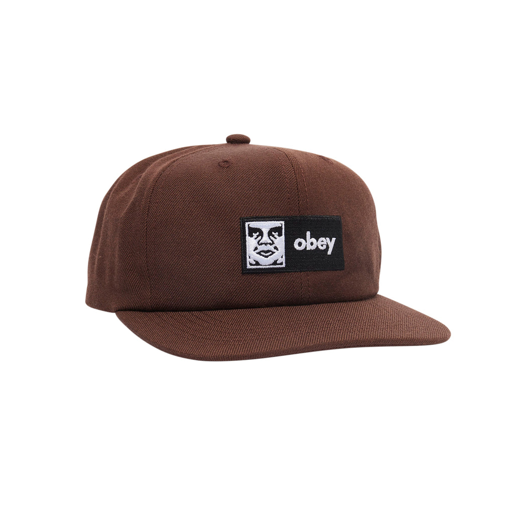 CASE 6 PANEL CLASSIC SNA BROWN | OBEY Clothing