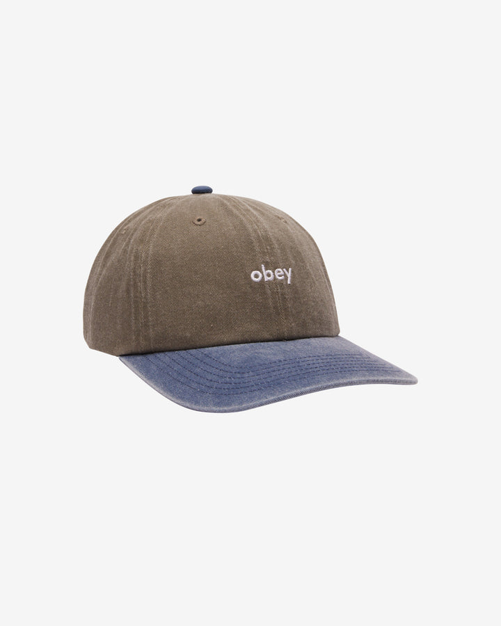 PIGMENT 2-TONE LOWERCASE 6 PANEL PIGMENT OLIVE MULTI