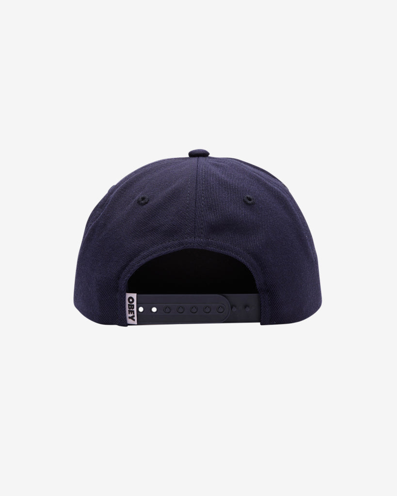 ACADEMY 6 PANEL NAVY | OBEY Clothing