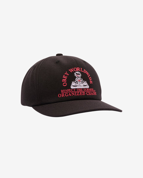 CHAOS 6 PANEL CLASSIC SNAPBACK | OBEY Clothing