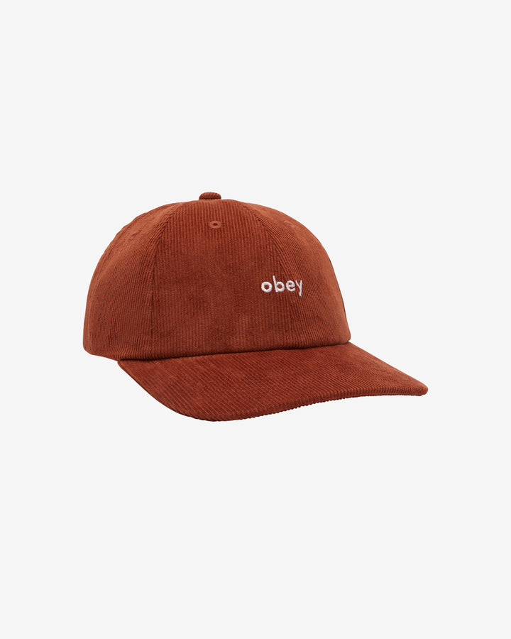 LOWERCASE CORDUROY 6 PANEL MOCHA BISQUE