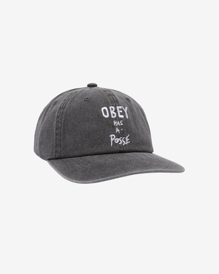 PIGMENT POSSE 6 PANEL SNAPBACK PIGMENT BLACK