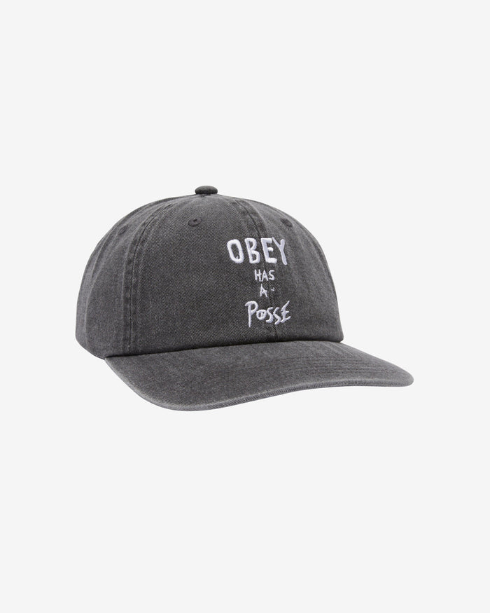 obey pigment posse hat pigment black