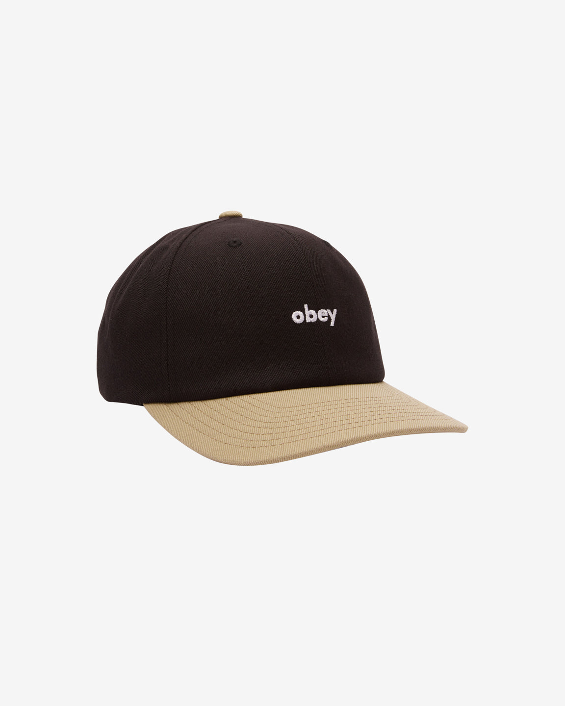 obey 2 tone hat black multi